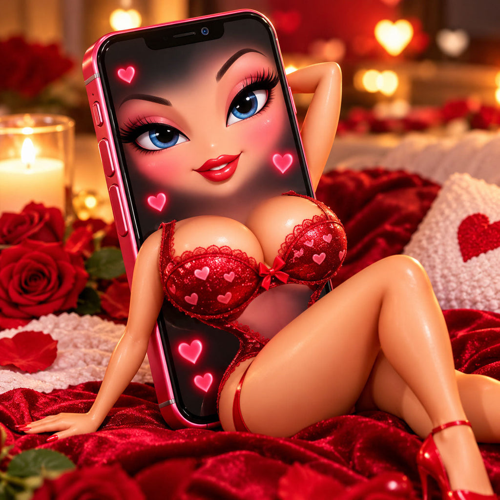 If My Girlfriend Looked Like This, I Would… Never Put My Smartphone Down!