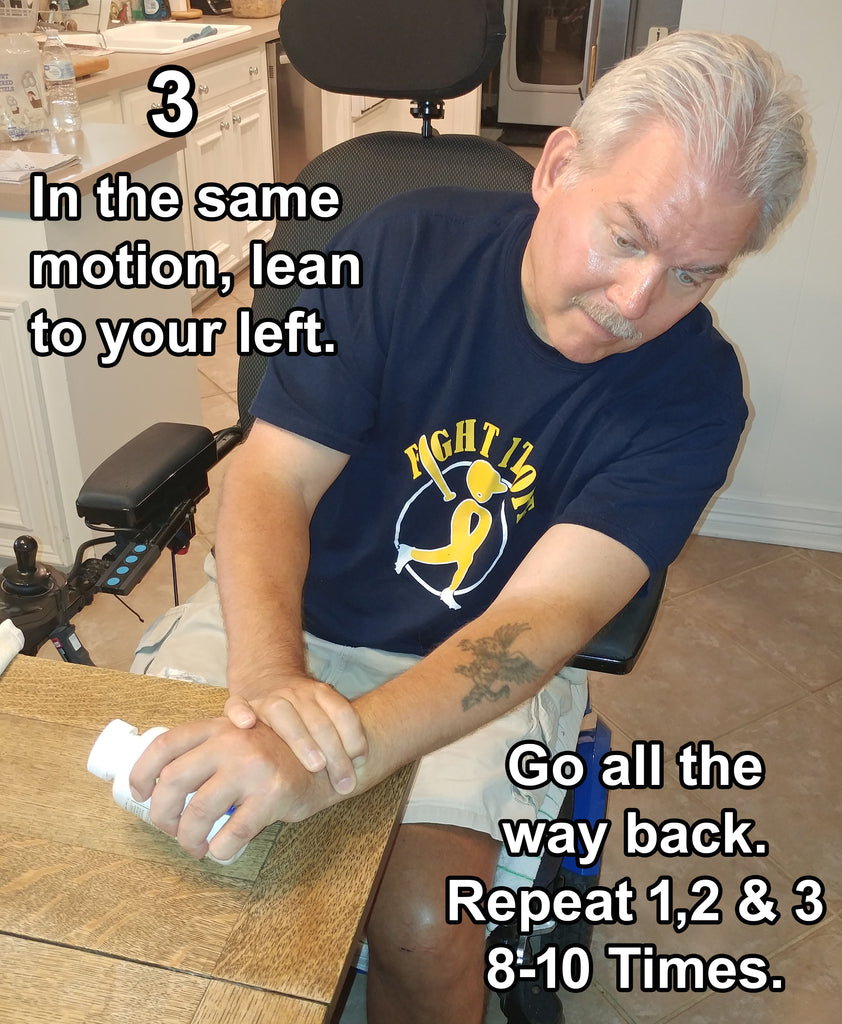 Hand, Arms, Trunk/Stomach Exercising - Rehabilitation: Recovering from a Stroke Part 3.