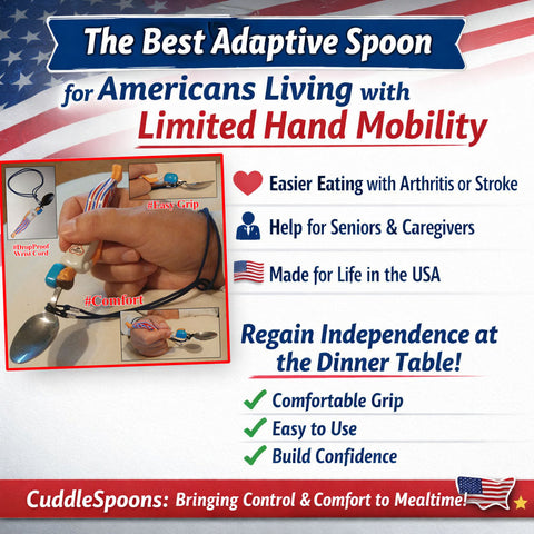 🇺🇸a The Best Adaptive Spoon for Americans Living with Limited Hand Mobility