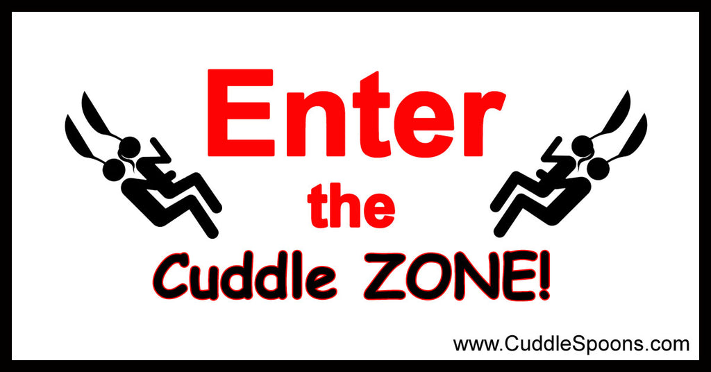Enter the Cuddle ZONE: Only One-of-a-Kind Keepsake Gift for Couples & Singles.