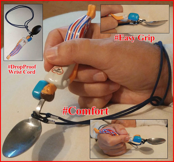 Cuddle Spoons - Drop Proof, Easy Grip, Comfortable. 