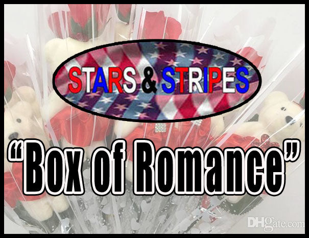 Box of Romance *Stars and Stripes - Fun Games & Gifts for Couples in any Relationship.