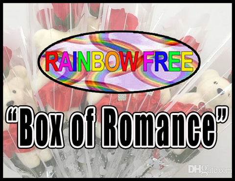 Box of Romance *Rainbow Free  – 7 Fun Games & Gifts for Couples & Singles in any Relationship. LGBTQ, Gay & Lesbian Favorite!